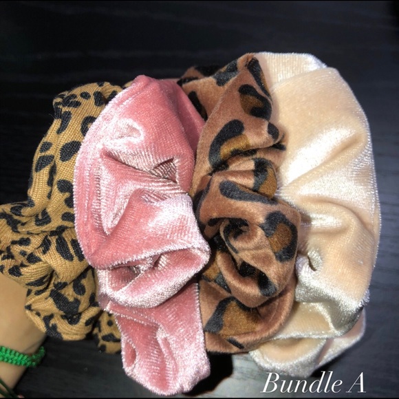 Cheetah Scrunchie pack